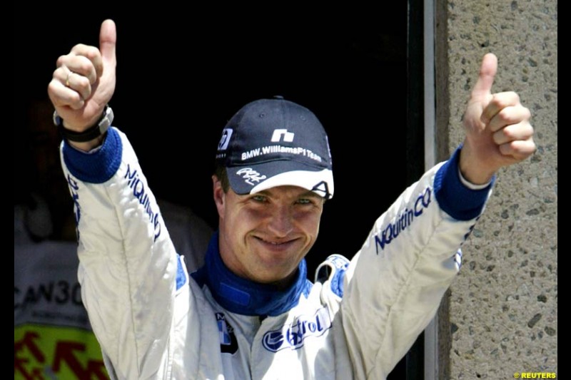 Ralf Schumacher, Williams, on pole position. The Canadian Grand Prix. Montreal, Canada, 12 June 2004.