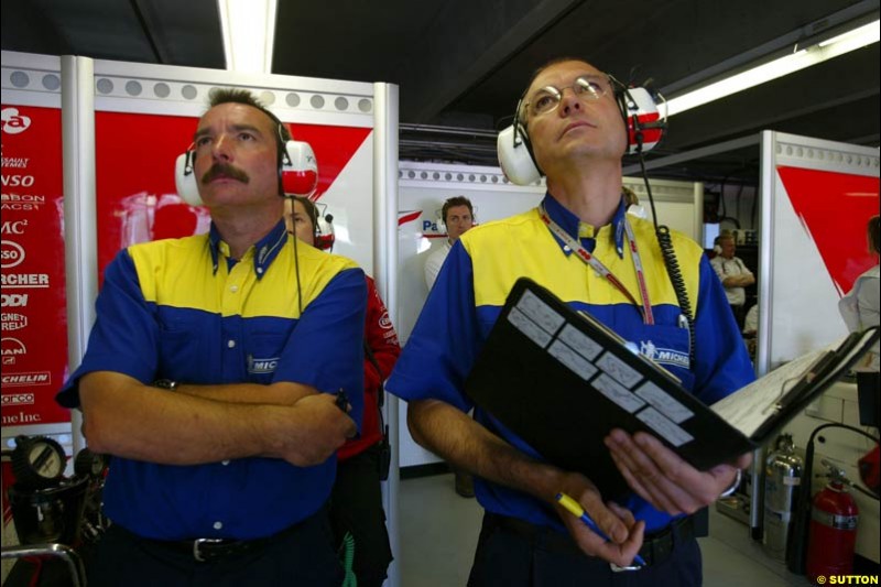 Michelin, Canadian GP, Saturday June 12th, 2004.