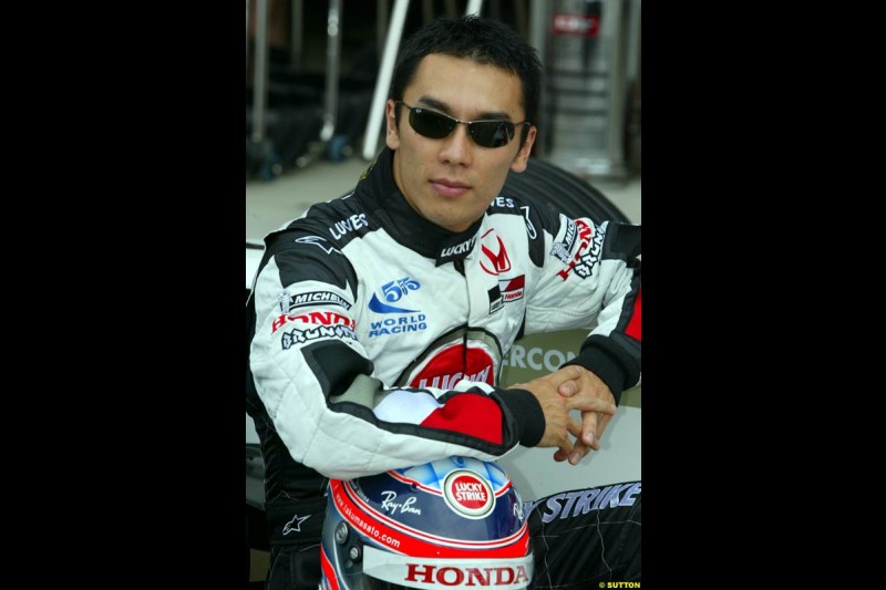 BAR sign deal with sunglass brand Ray Ban. United States GP, Indianapolis. June 17th, 2004.