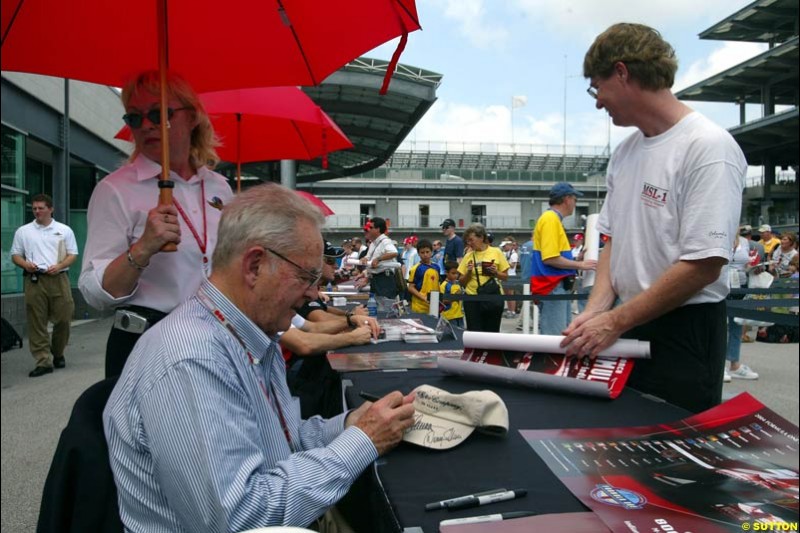 Phil Hill, United States GP, Thursday June 17th, 2004.