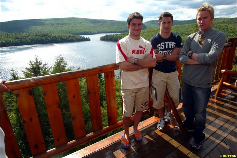 Jordan Driver Training and Relaxation, Hotel Sacacomie, Lake Sacacomie, Quebec, Canada, 14-16 June 2004.