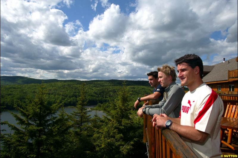 Jordan Driver Training and Relaxation, Hotel Sacacomie, Lake Sacacomie, Quebec, Canada, 14-16 June 2004.