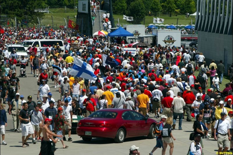  United States GP, Saturday June 19th, 2004.