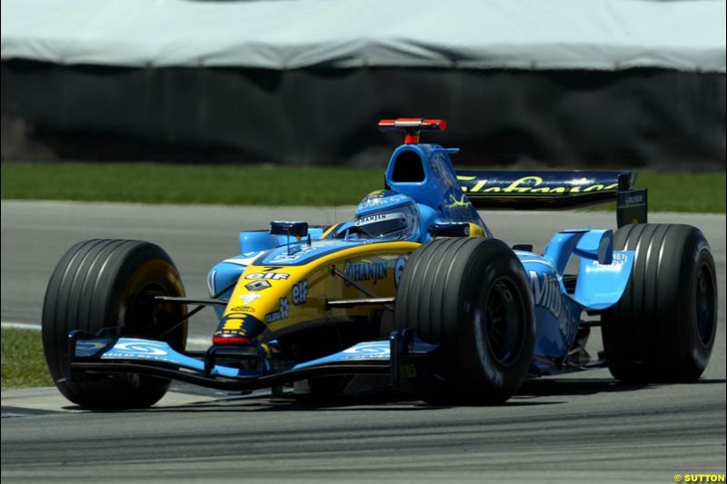 United States GP, Saturday June 19th, 2004.