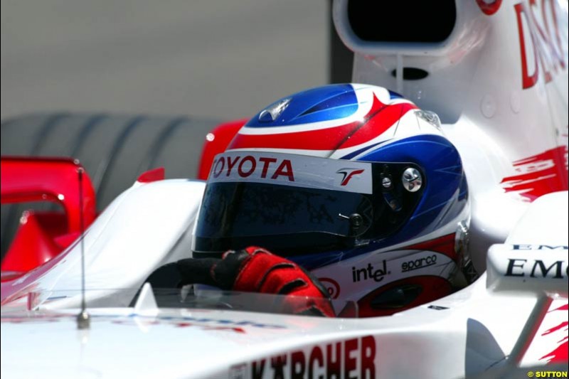 United States GP, Saturday June 19th, 2004.
