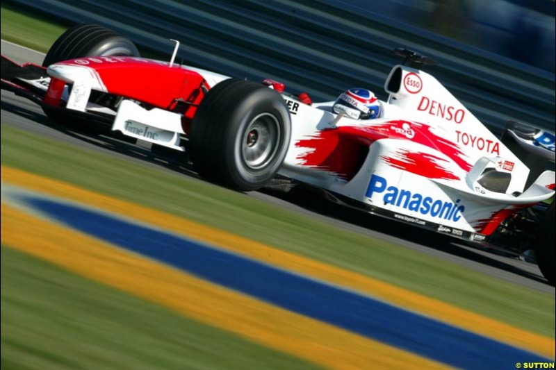 United States GP, Saturday June 19th, 2004.