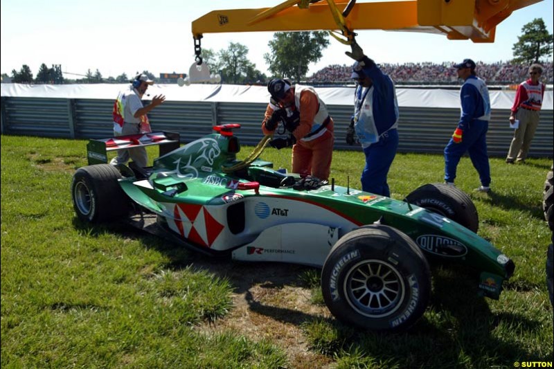  United States Grand Prix. Indianapolis, June 19th, 2004.