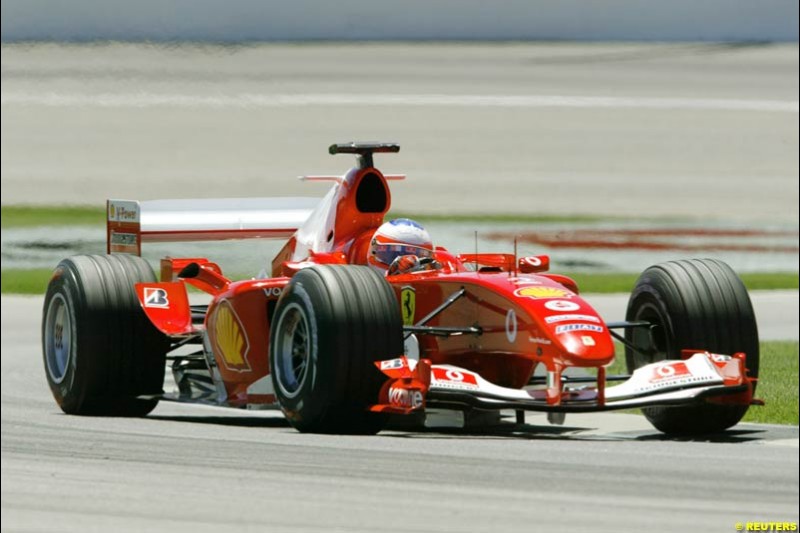  United States Grand Prix. Indianapolis, June 19th, 2004.