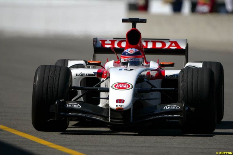  United States Grand Prix. Indianapolis, June 19th, 2004.