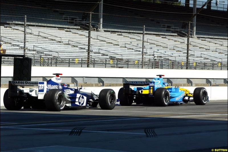  United States Grand Prix. Indianapolis, June 19th, 2004.