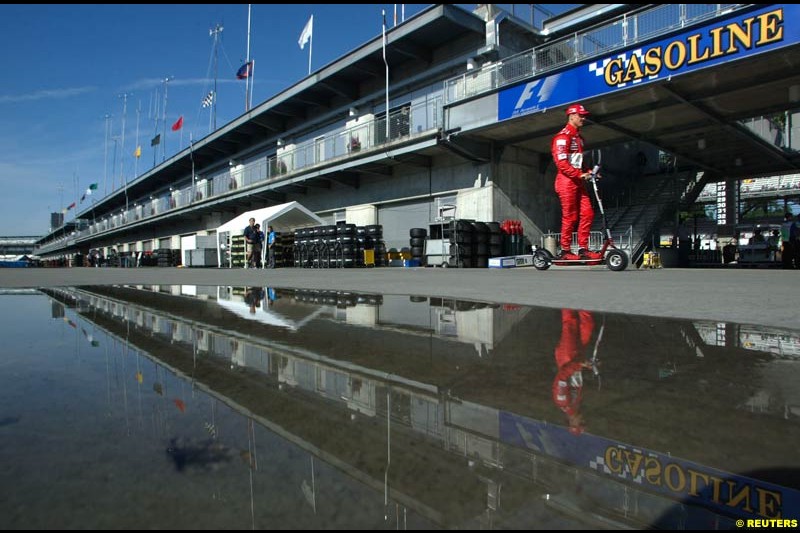  United States Grand Prix. Indianapolis, June 19th, 2004.