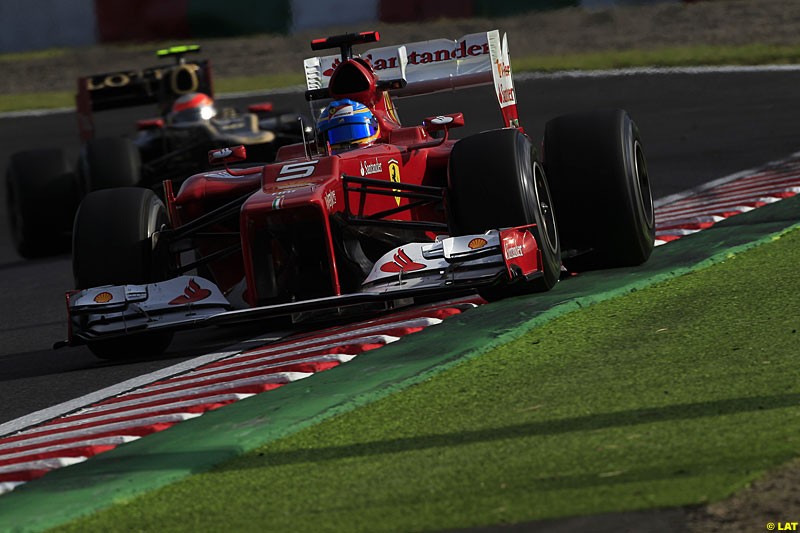 Fernando Alonso, Ferrari F2012, Practice, Formula One World Championship, Round 15, Japanese Grand Prix, Suzuka Circuit, Mie Prefecture, Japan. Friday 5 October 2012.