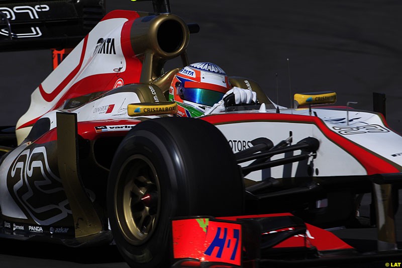 Narain Karthikeyan, HRT F112, Practice, Formula One World Championship, Round 15, Japanese Grand Prix, Suzuka Circuit, Mie Prefecture, Japan. Friday 5 October 2012.