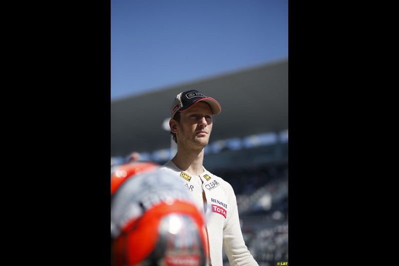 Romain Grosjean, Lotus F1 Team, Practice, Formula One World Championship, Round 15, Japanese Grand Prix, Suzuka Circuit, Mie Prefecture, Japan. Friday 5 October 2012.