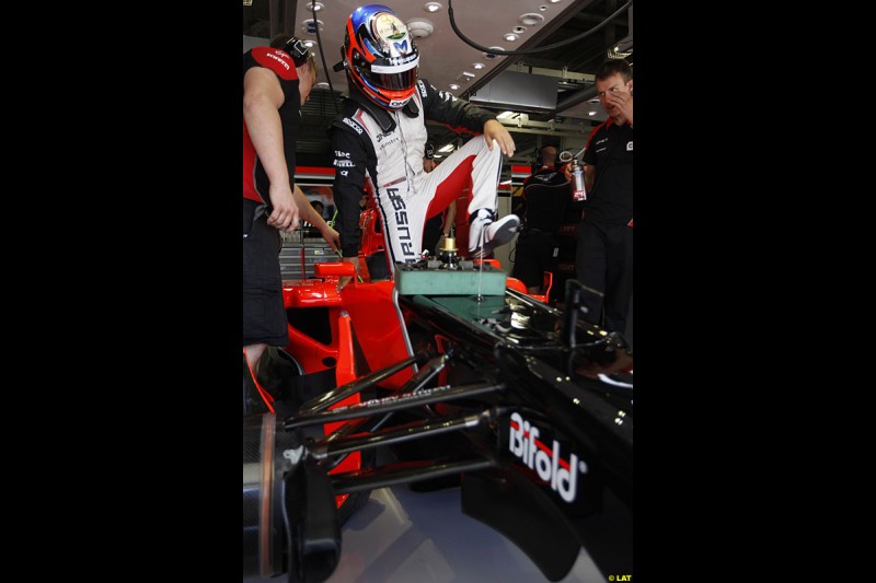 Timo Glock, Marussia MR01, Practice, Formula One World Championship, Round 15, Japanese Grand Prix, Suzuka Circuit, Mie Prefecture, Japan. Friday 5 October 2012.