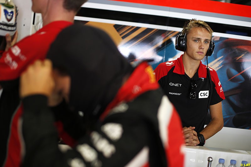 Max Chilton, Marussia F1, Practice, Formula One World Championship, Round 15, Japanese Grand Prix, Suzuka Circuit, Mie Prefecture, Japan. Friday 5 October 2012.