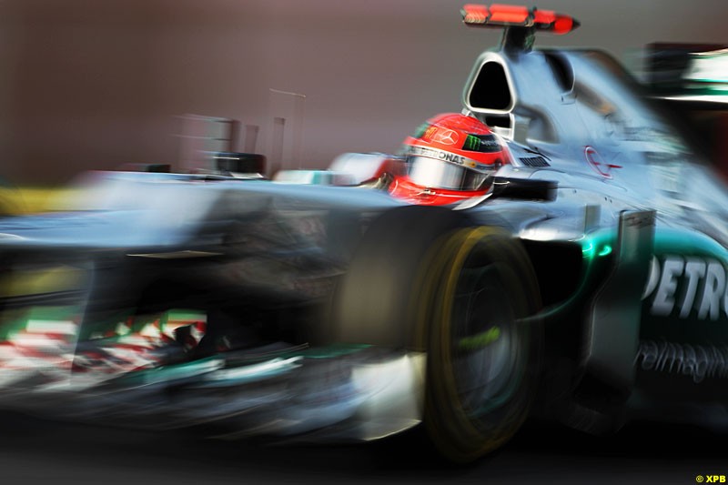 Michael Schumacher, Mercedes W03, Practice, Formula One World Championship, Round 15, Japanese Grand Prix, Suzuka Circuit, Mie Prefecture, Japan. Friday 5 October 2012.