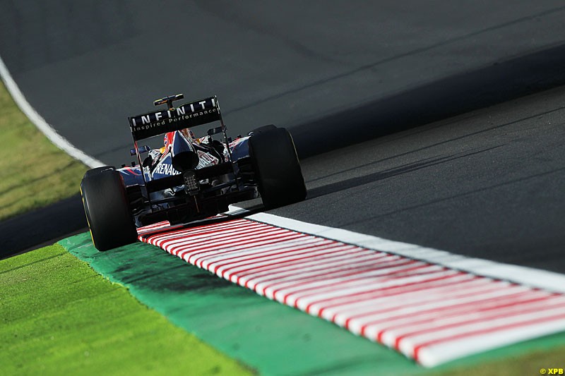 Mark Webber, Red Bull RB8, Practice, Formula One World Championship, Round 15, Japanese Grand Prix, Suzuka Circuit, Mie Prefecture, Japan. Friday 5 October 2012.