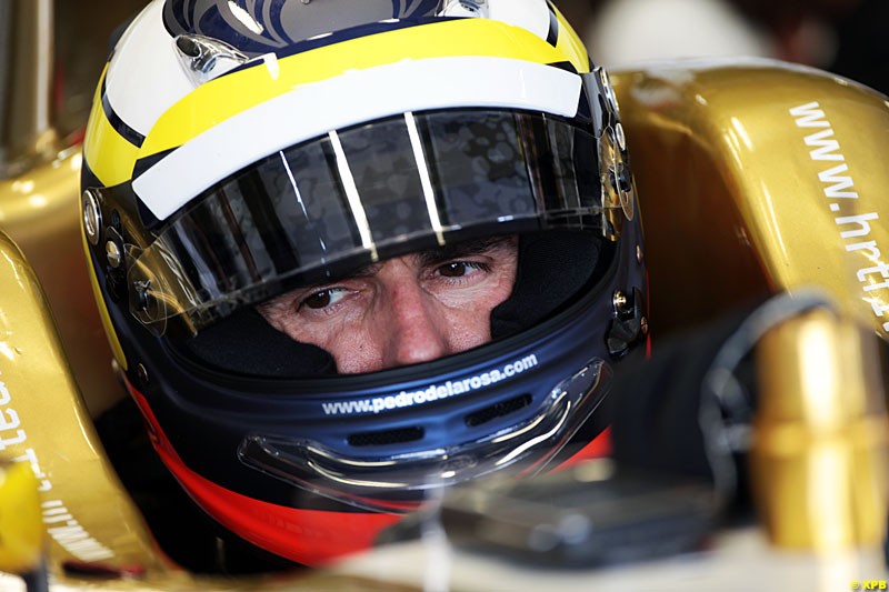 Pedro de La Rosa, HRT Formula 1 Team,  Practice, Formula One World Championship, Round 15, Japanese Grand Prix, Suzuka Circuit, Mie Prefecture, Japan. Friday 5 October 2012. 