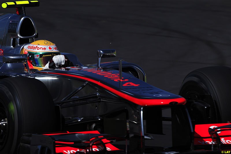 Lewis Hamilton, McLaren MP4-27, Practice, Formula One World Championship, Round 15, Japanese Grand Prix, Suzuka Circuit, Mie Prefecture, Japan. Friday 5 October 2012.