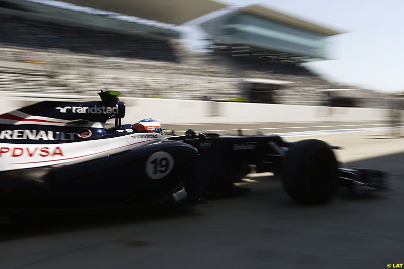 Valtteri Bottas, Williams FW34,  Practice, Formula One World Championship, Round 15, Japanese Grand Prix, Suzuka Circuit, Mie Prefecture, Japan. Friday 5 October 2012. 