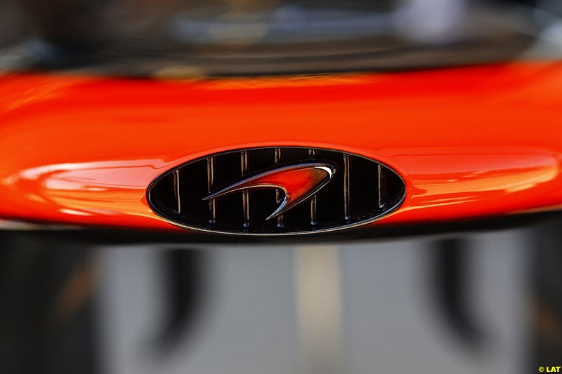 McLaren MP4-27 nosecone detail, Practice, Formula One World Championship, Round 15, Japanese Grand Prix, Suzuka Circuit, Mie Prefecture, Japan. Friday 5 October 2012.