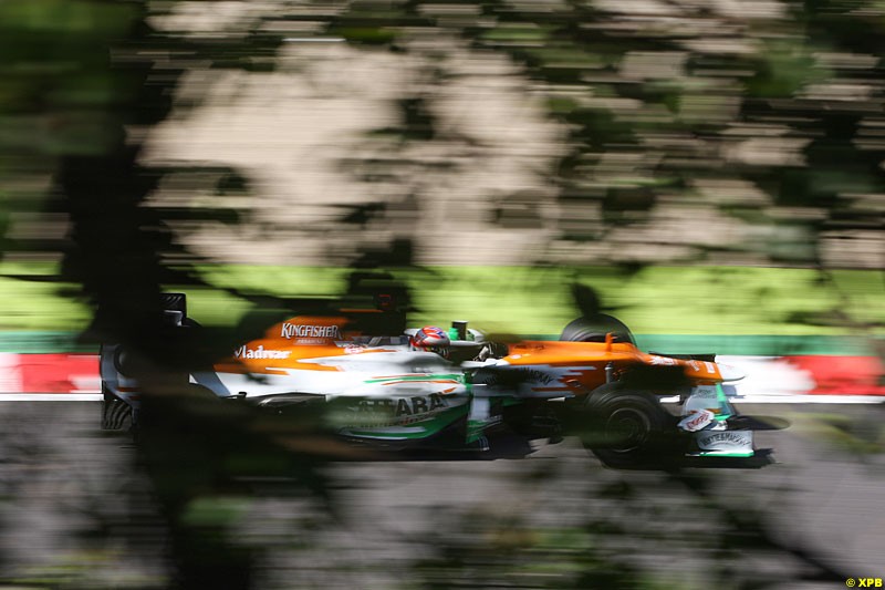 Paul di Resta, Force India VJM05,  Practice, Formula One World Championship, Round 15, Japanese Grand Prix, Suzuka Circuit, Mie Prefecture, Japan. Friday 5 October 2012. 