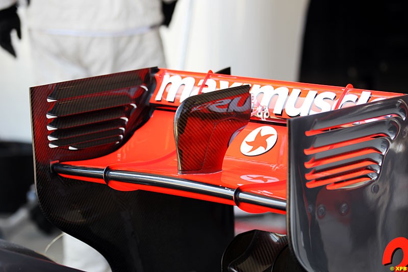 McLaren MP4-27 rear wing detail,  Practice, Formula One World Championship, Round 15, Japanese Grand Prix, Suzuka Circuit, Mie Prefecture, Japan. Friday 5 October 2012. 