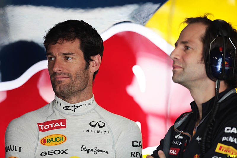 Mark Webber, Red Bull Racing,  Practice, Formula One World Championship, Round 15, Japanese Grand Prix, Suzuka Circuit, Mie Prefecture, Japan. Friday 5 October 2012. 