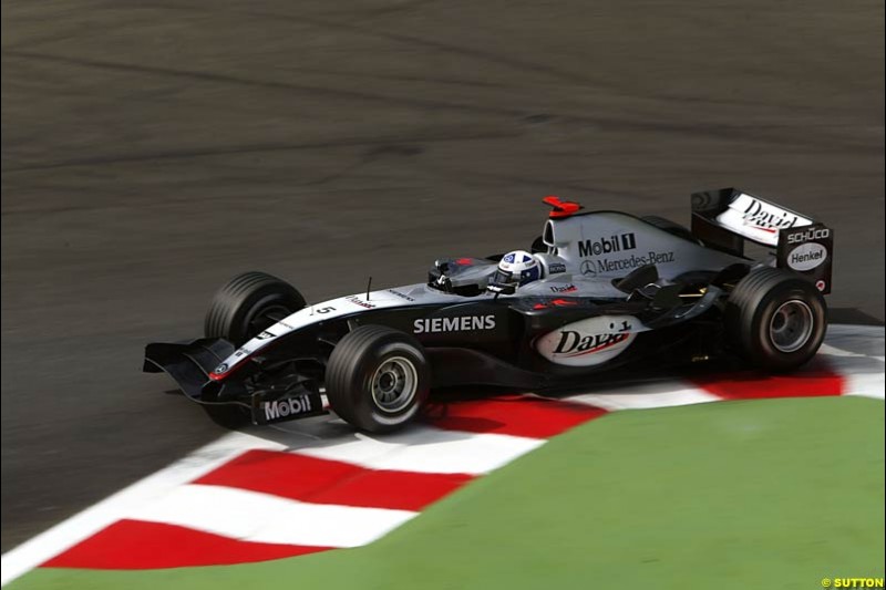  Saturday practice and qualifying for the French Grand Prix. Magny Cours, France. July 3rd 2004.