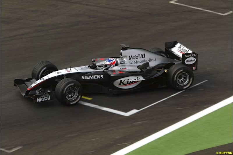  Saturday practice and qualifying for the French Grand Prix. Magny Cours, France. July 3rd 2004.