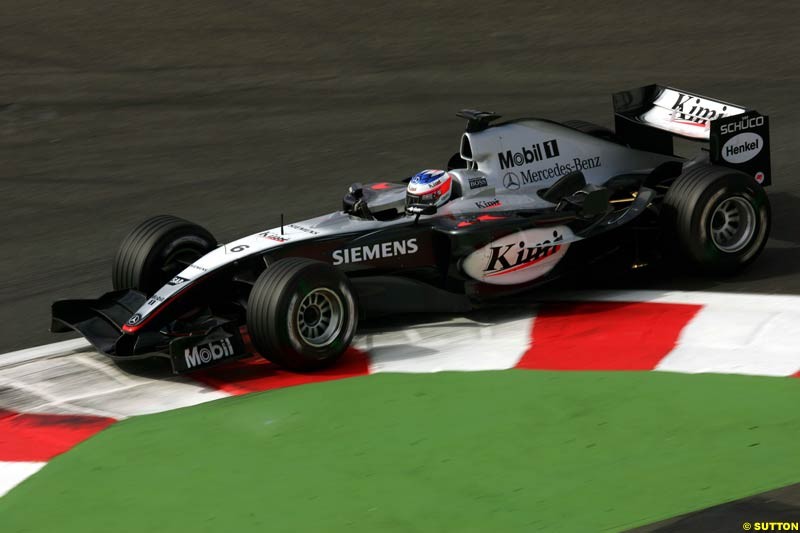 Saturday practice and qualifying for the French Grand Prix. Magny Cours, France. July 3rd 2004.