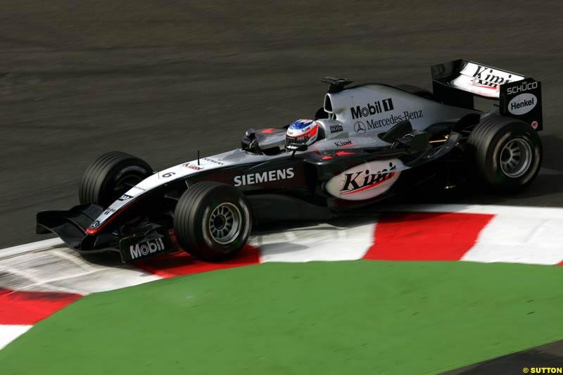  Saturday practice and qualifying for the French Grand Prix. Magny Cours, France. July 3rd 2004.