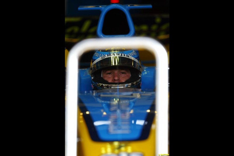  Saturday practice and qualifying for the French Grand Prix. Magny Cours, France. July 3rd 2004.