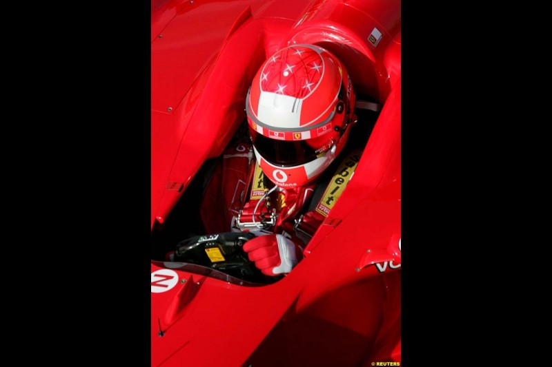  Saturday practice for the French Grand Prix. Magny Cours, France. July 3rd 2004.