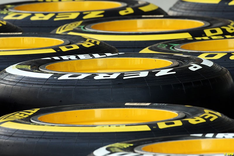 Pirelli tyres, Formula One World Championship, Round 18, Abu Dhabi Grand Prix, Yas Marina Circuit, United Arab Emirates. Thursday 1 November 2012.
