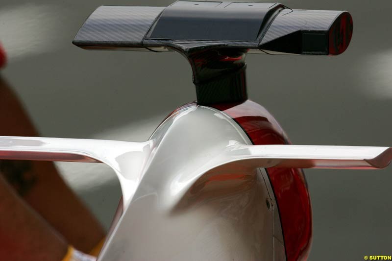 Ferrari, British GP, Friday July 9th, 2004.