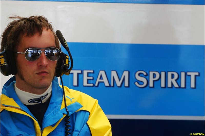 Franck Montagny, British GP, Friday July 9th, 2004.