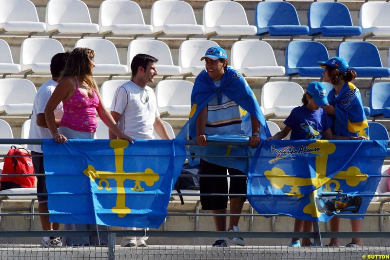  Jerez testing, Thursday July 15th, 2004.