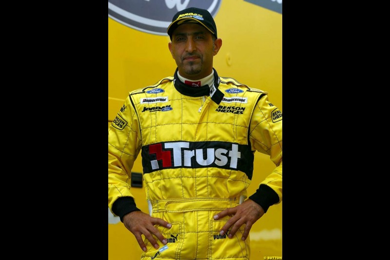 Chanoch Nissany, Silverstone testing, Wednesday July 14th, 2004.