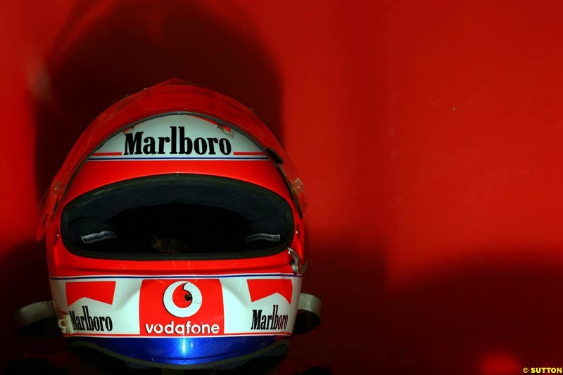 Rubens Barrichello, Jerez testing, Wednesday July 14th, 2004.