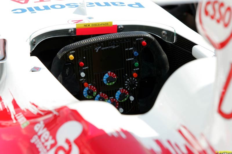 Toyota, German GP, Thursday July 22nd, 2004.