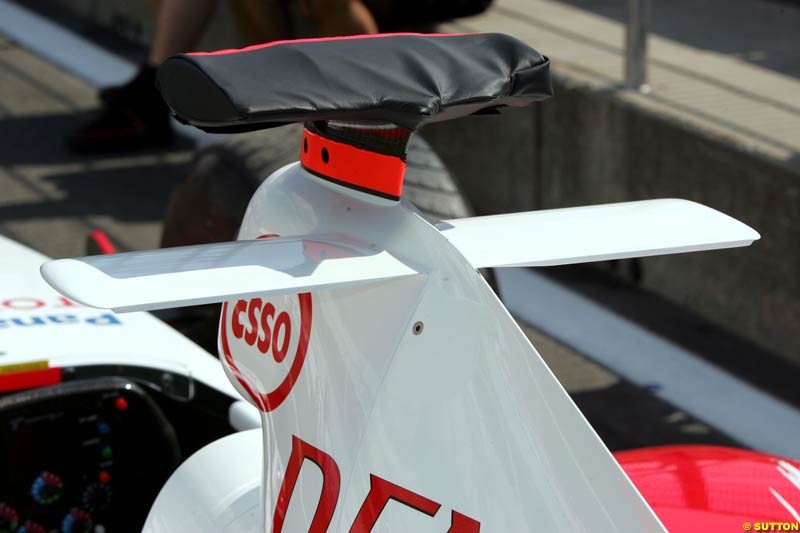 Toyota, German GP, Thursday July 22nd, 2004.