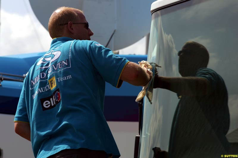 Renault German GP, Thursday July 22nd, 2004.