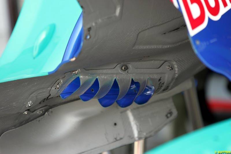 Sauber-Petronas, German GP, Thursday July 22nd, 2004.