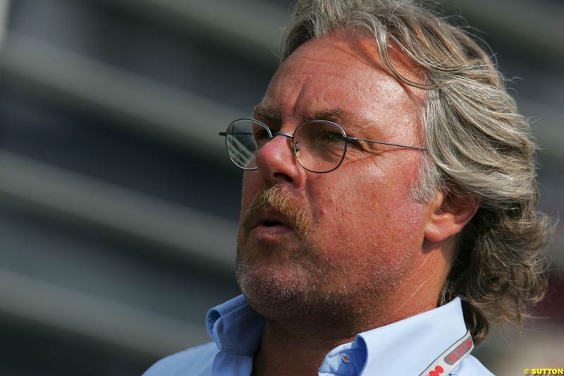Keke Rosberg, German GP, Saturday July 25th, 2004.
