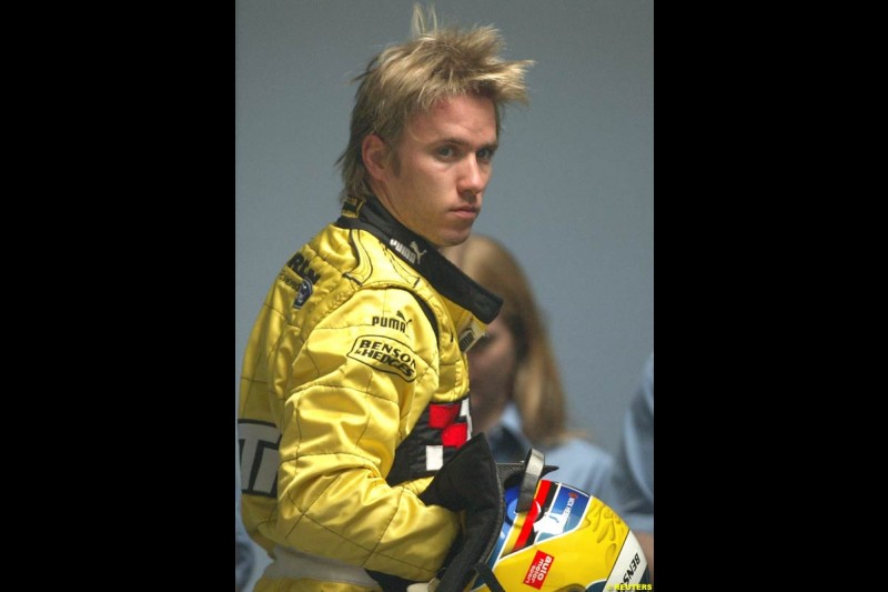 Nick Heidfeld, German GP, Saturday July 24th, 2004.