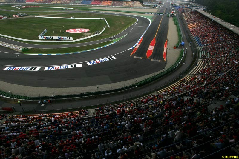 German GP, Saturday July 24th, 2004.