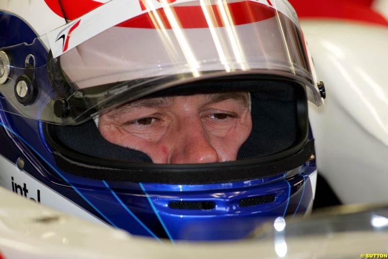Olivier Panis, German GP, Saturday July 24th, 2004.