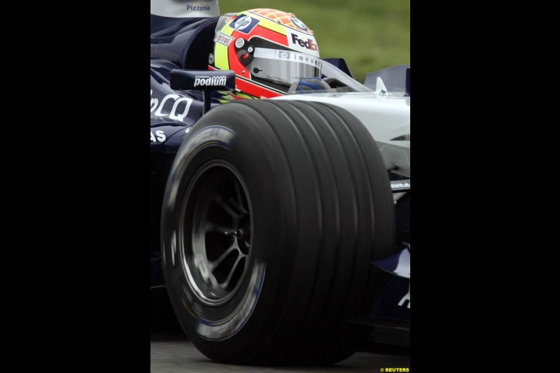 Antonio Pizzonia, Williams. German Grand Prix, Hockenheim, July 24th, 2004.